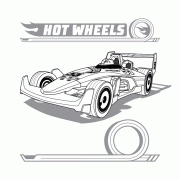 Hot Wheels Carry Coloring Book Set ระบายสีและเกมฝึกทักษะ NO LIMITS + สีไม้